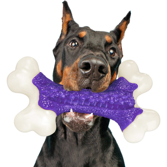 Kseroo Tough Dog Bone Toys, for Aggressive Chewers