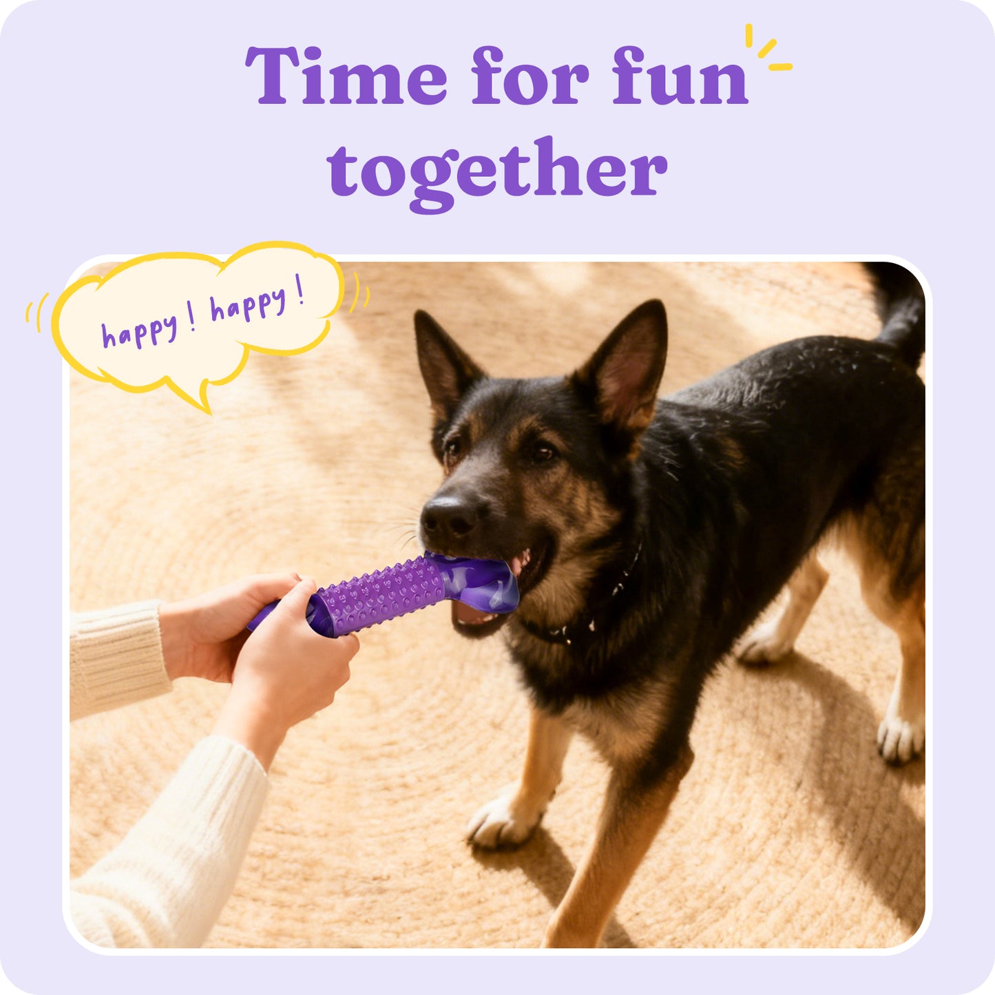 Dog Toys for Aggressive Chewers: Tough Bacon Flavored Nylon Bone to Keeps Them Busy