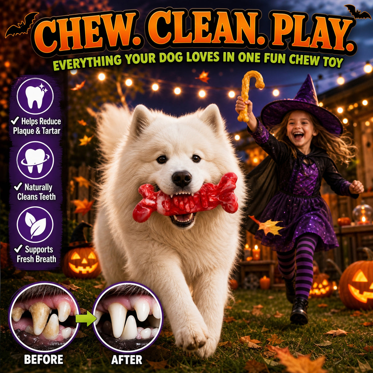 Kseroo 3 Pack Dog Chew Toys for Aggressive Chewers 30-85 lbs,Beef Flavored Tough Dog Toys for Medium & Large Breeds, Durable Hard Nylon Dog Toy, Reduce Boredom, Teeth Cleaning, Dog Bones Long-Lasting