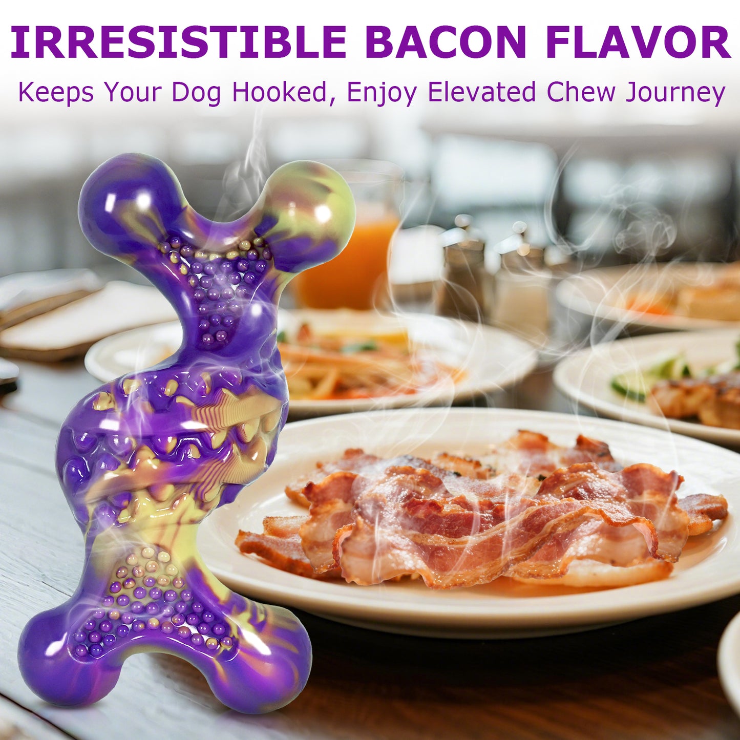 Kseroo Dog Toys for Aggressive Chewers: 2 Pack Tough Toy