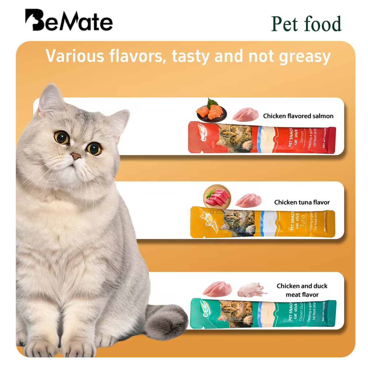Bemate Nutritional cat sticks
