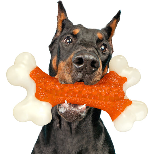 Kseroo Tough Dog Bone Toys, for Aggressive Chewers